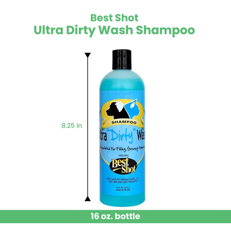 Best Shot Ultra Dirty Wash Shampoo, 16 oz - Image 2
